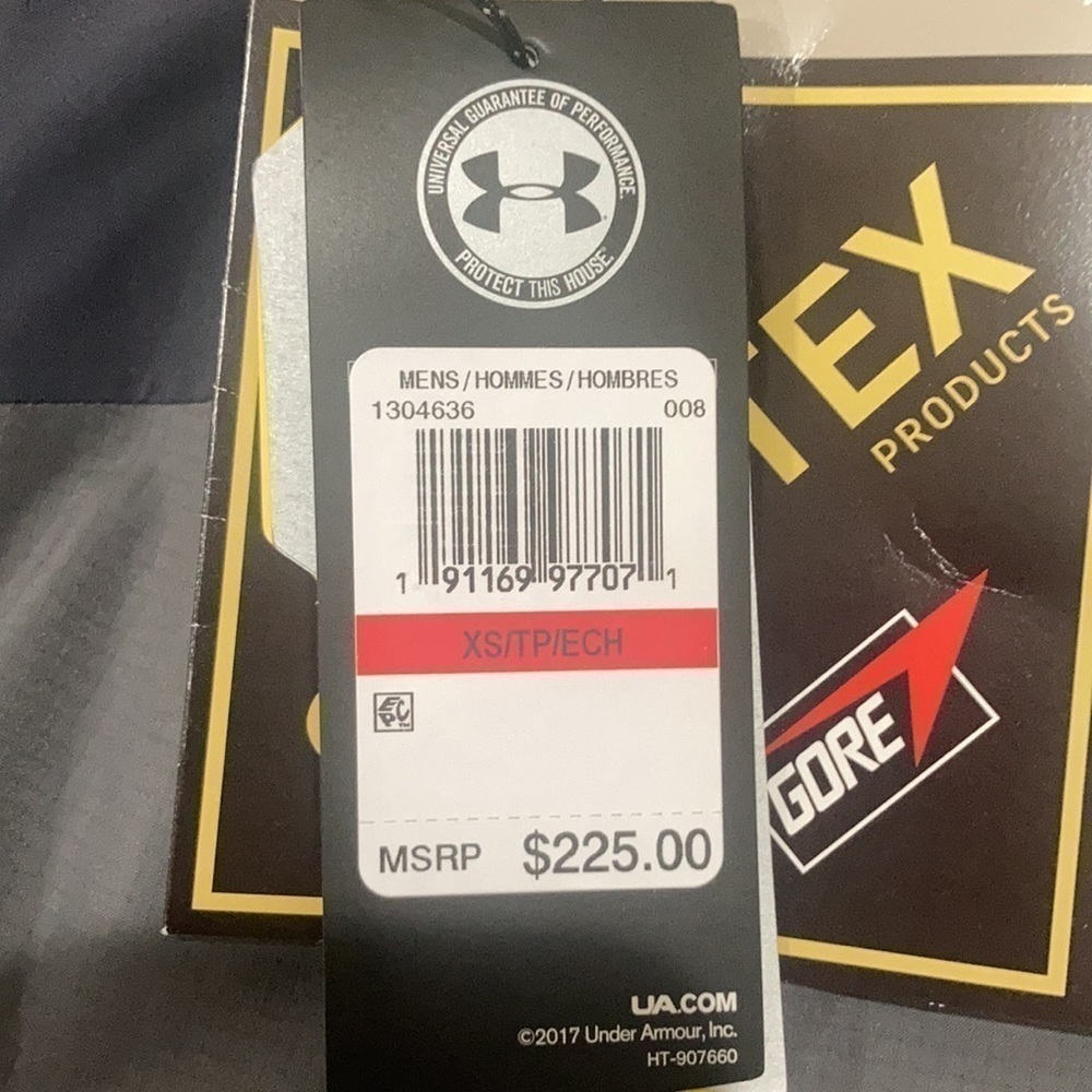 𝅺UNDER Armour Men's Goretex Shoreman Pants - Picture 8 of 8